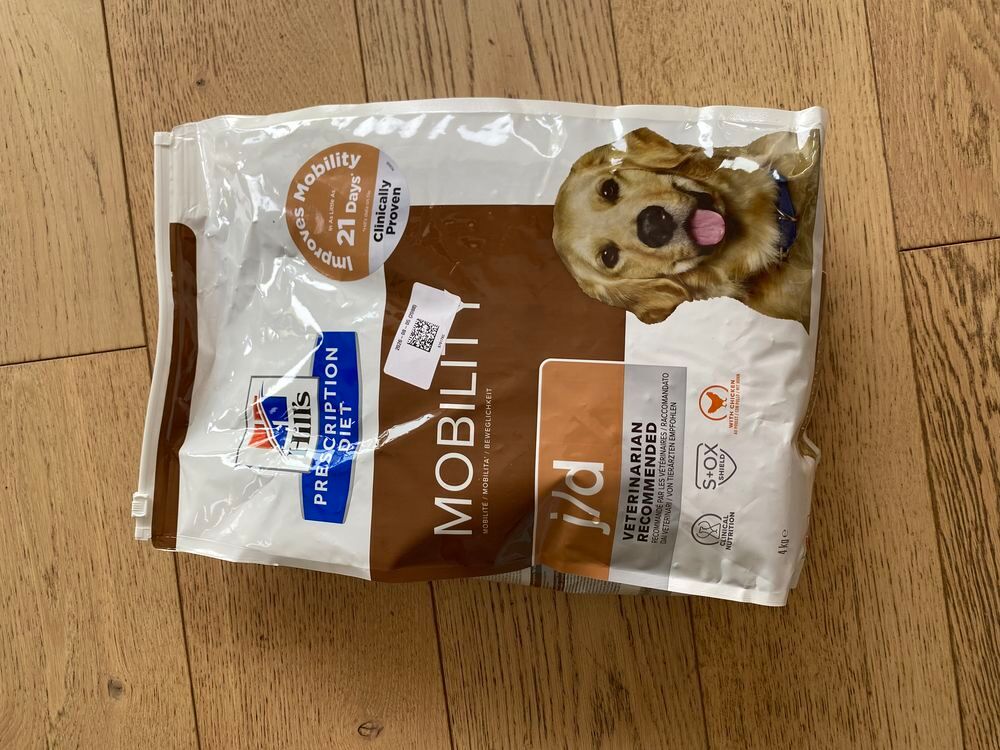   Sac croquettes Hills 4 kg j/d Mobility neuf chien  