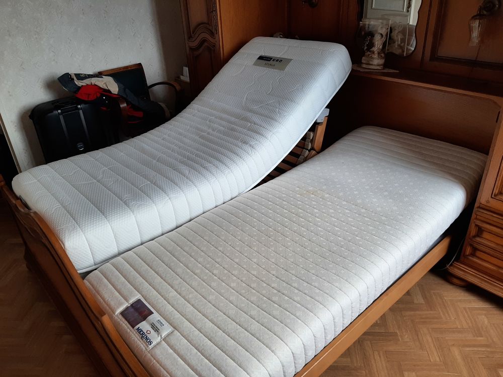 Lit pont 160 x 190 cm Meubles