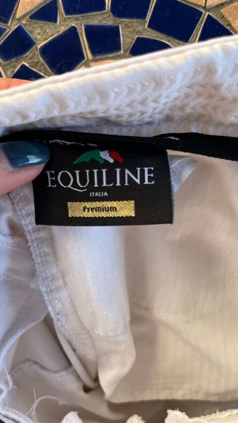 Pantalon d'équitation blanc Equiline 15 Champigny-sur-Marne (94)