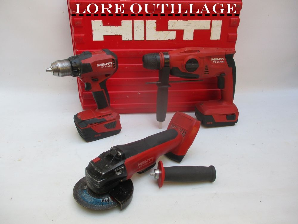 HILTI Kit 3 outils 22v Bricolage