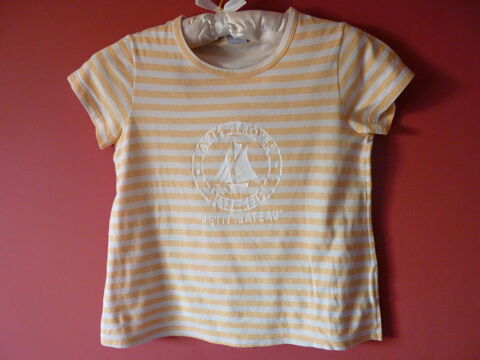 T-shirt Petit Bateau Fille 10 ans TBE  10 Brienne-le-Chteau (10)