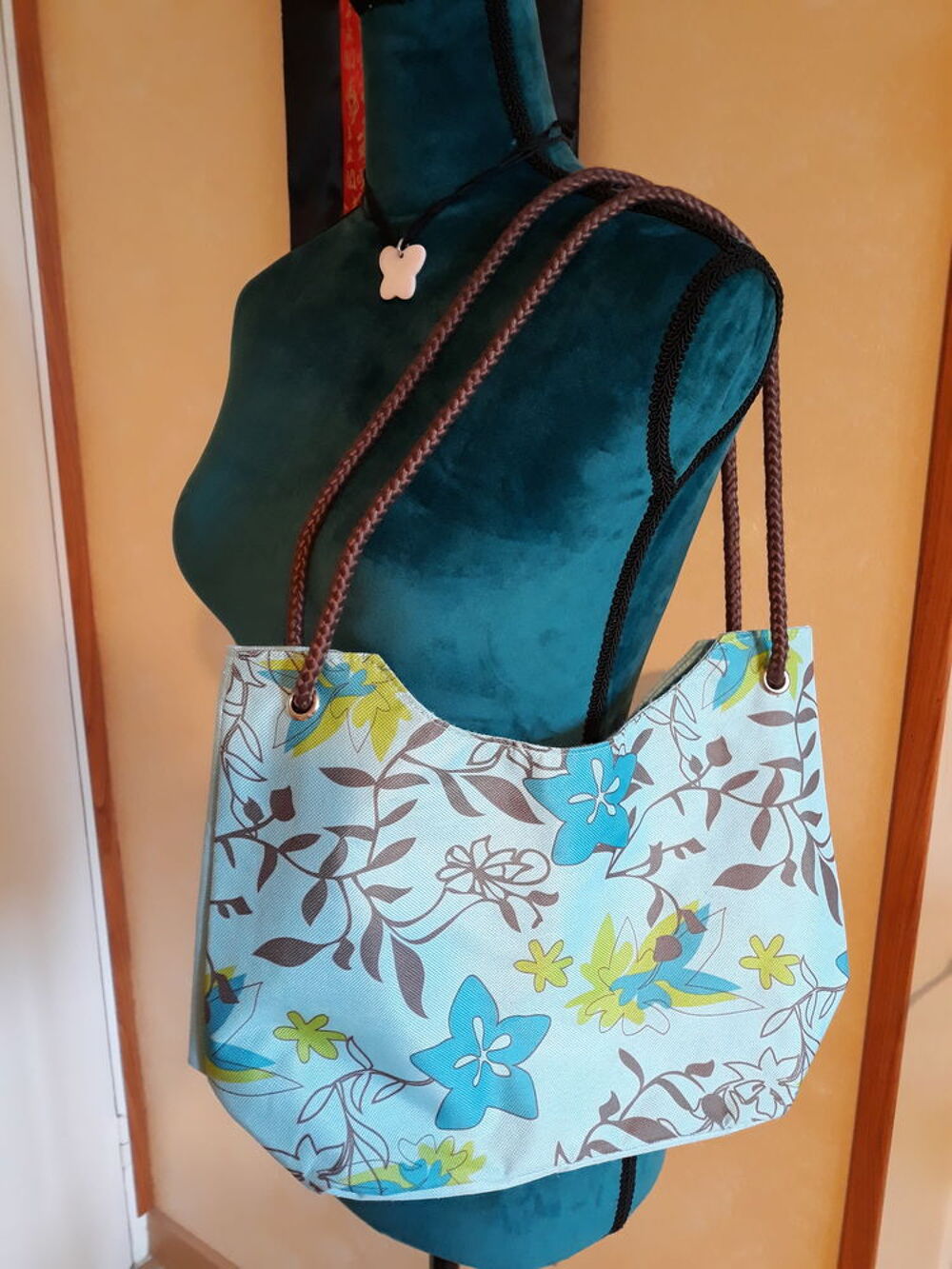 Sac fourre-tout - bleu clair Maroquinerie