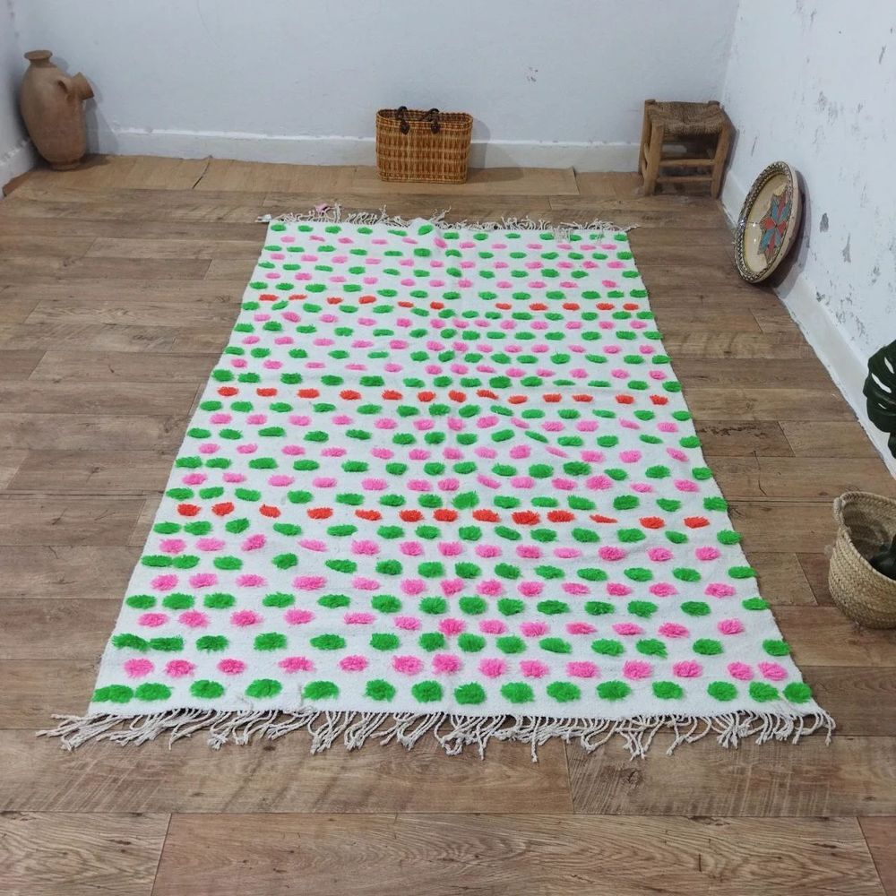 Tapis berb&egrave;re marocain en laine 230 &times; 140 cm Meubles