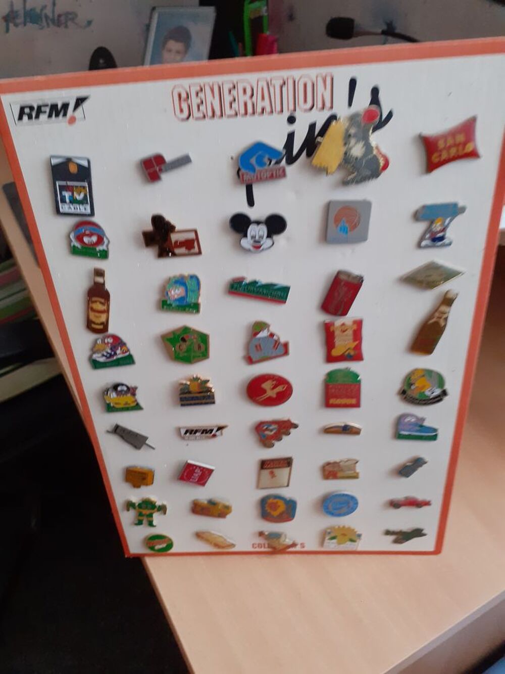 Collection de pins(50)
Pas d envoi 