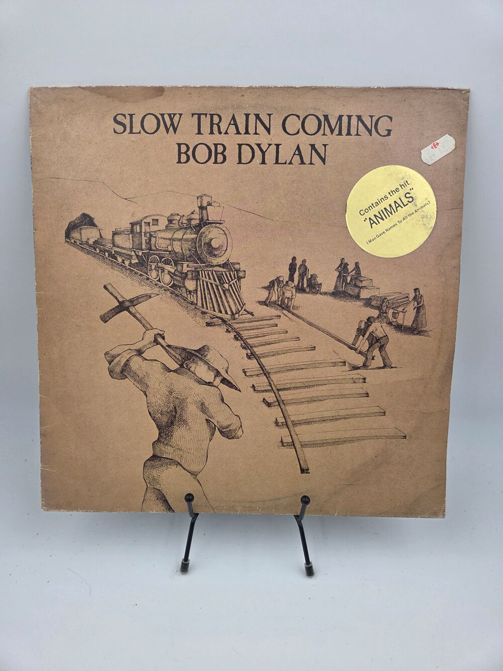 Vinyle 33 tours Bob Dylan : Slow Train Coming avec fourreau CD et vinyles