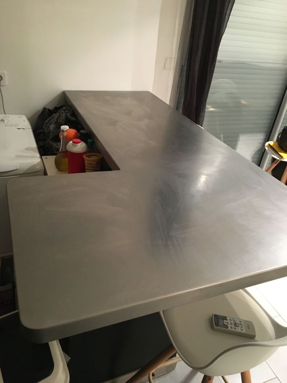 Cuisine plan de travail inox Meubles