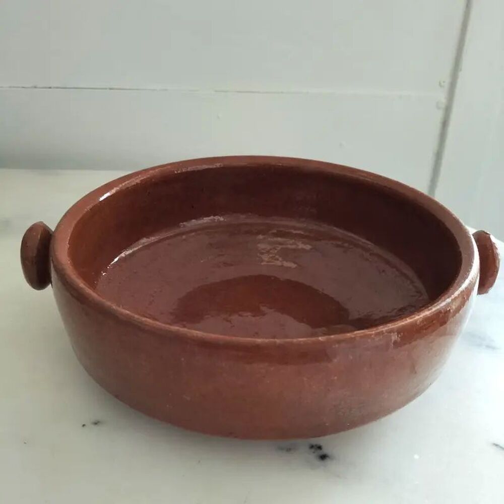 Casserole en terre cuite &eacute;maill&eacute;e - 6 personnes Electroménager