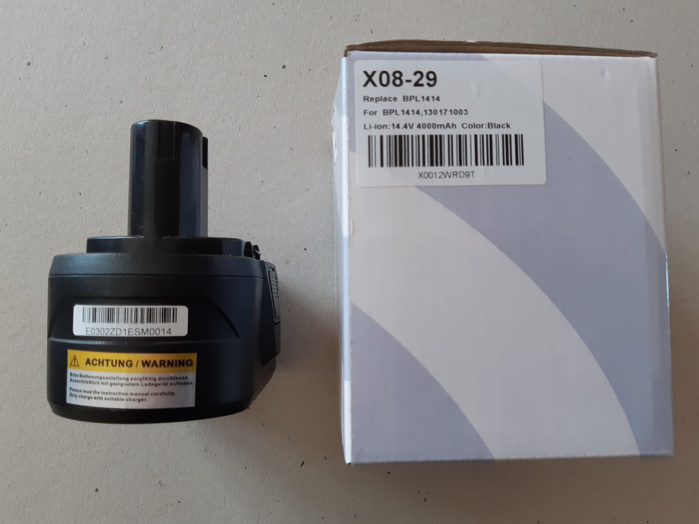 Batterie 14,4 V - 4 Ah pour perceuse Ryobi Bricolage