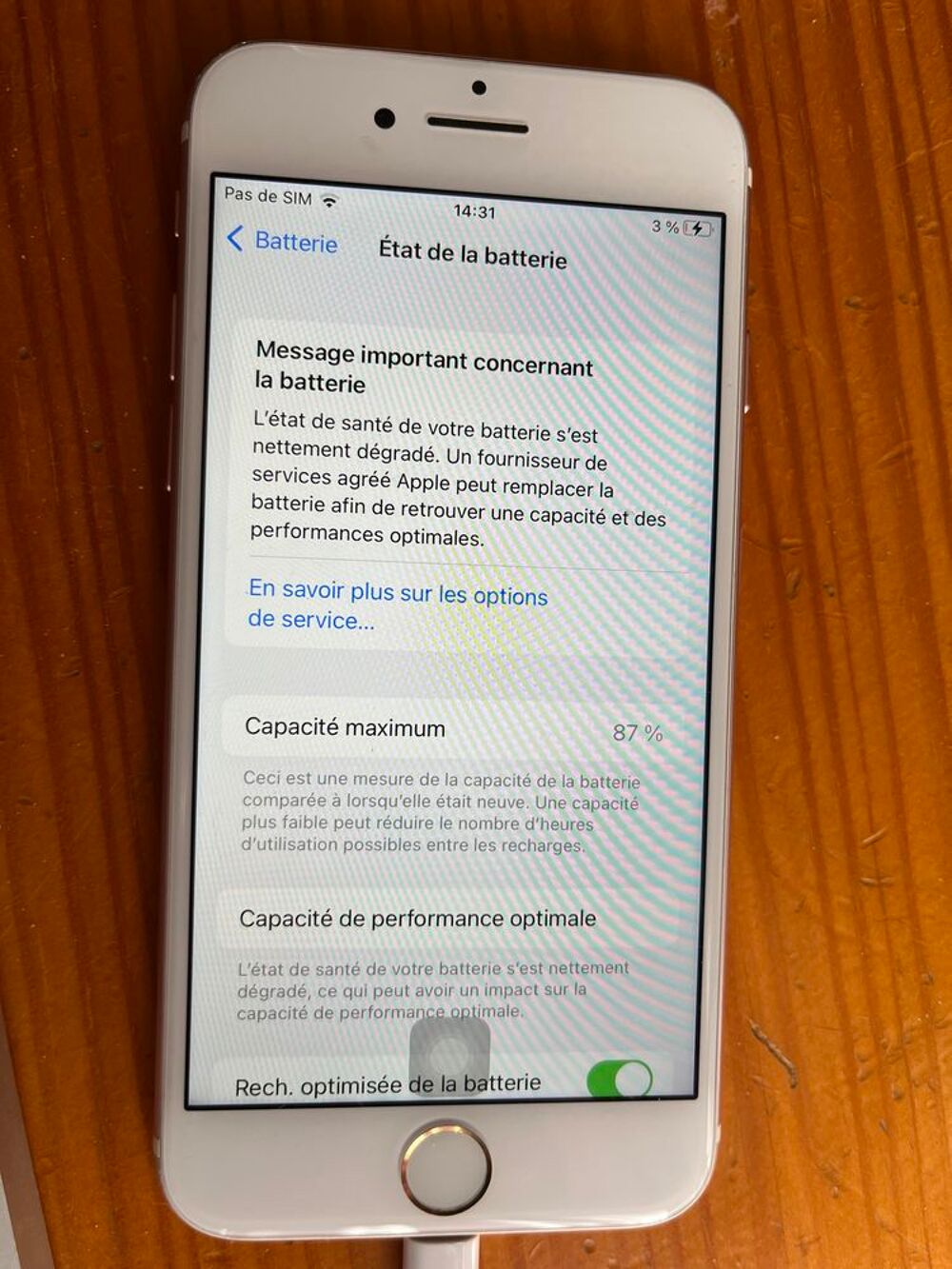 IPHONE 7 Téléphones et tablettes