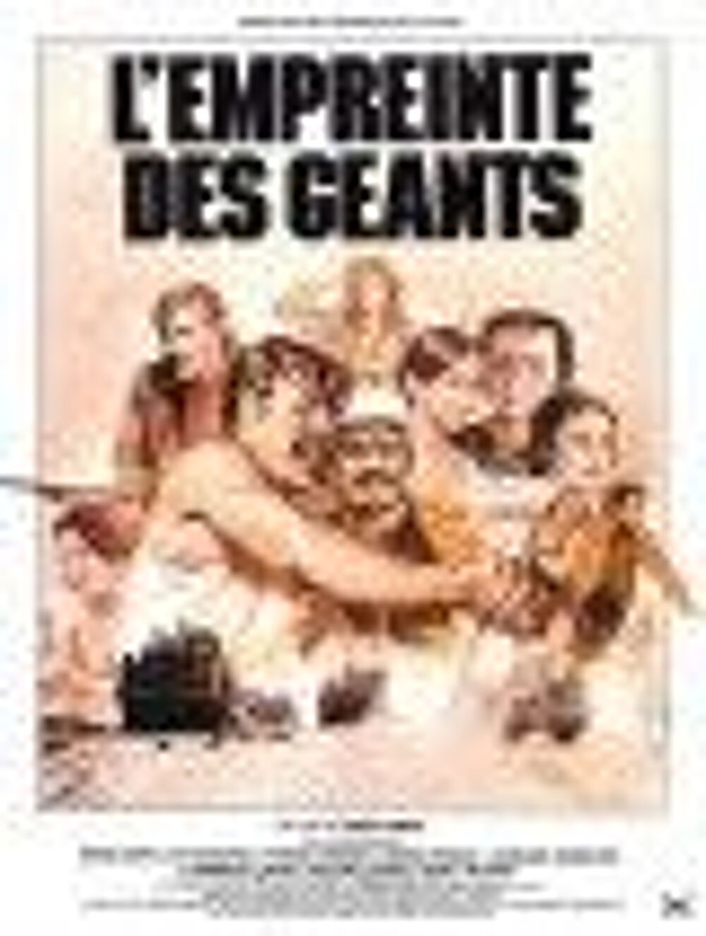 L'EMPREINTE DES GEANTS DVD et blu-ray
