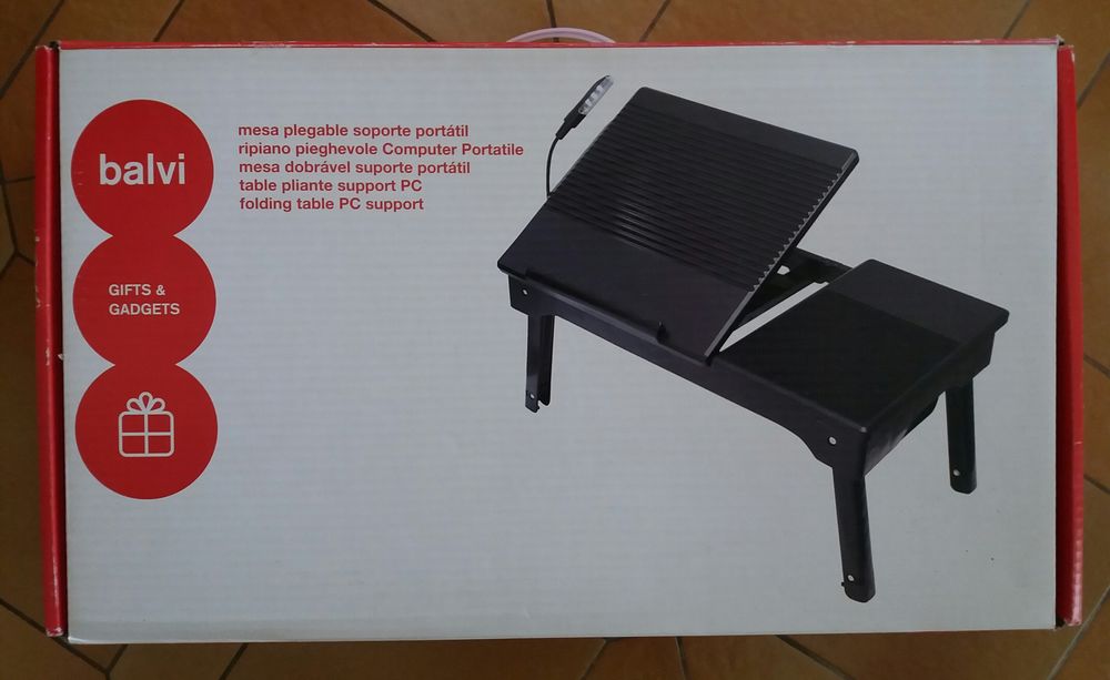 Tablette pliante support PC ou livre Meubles