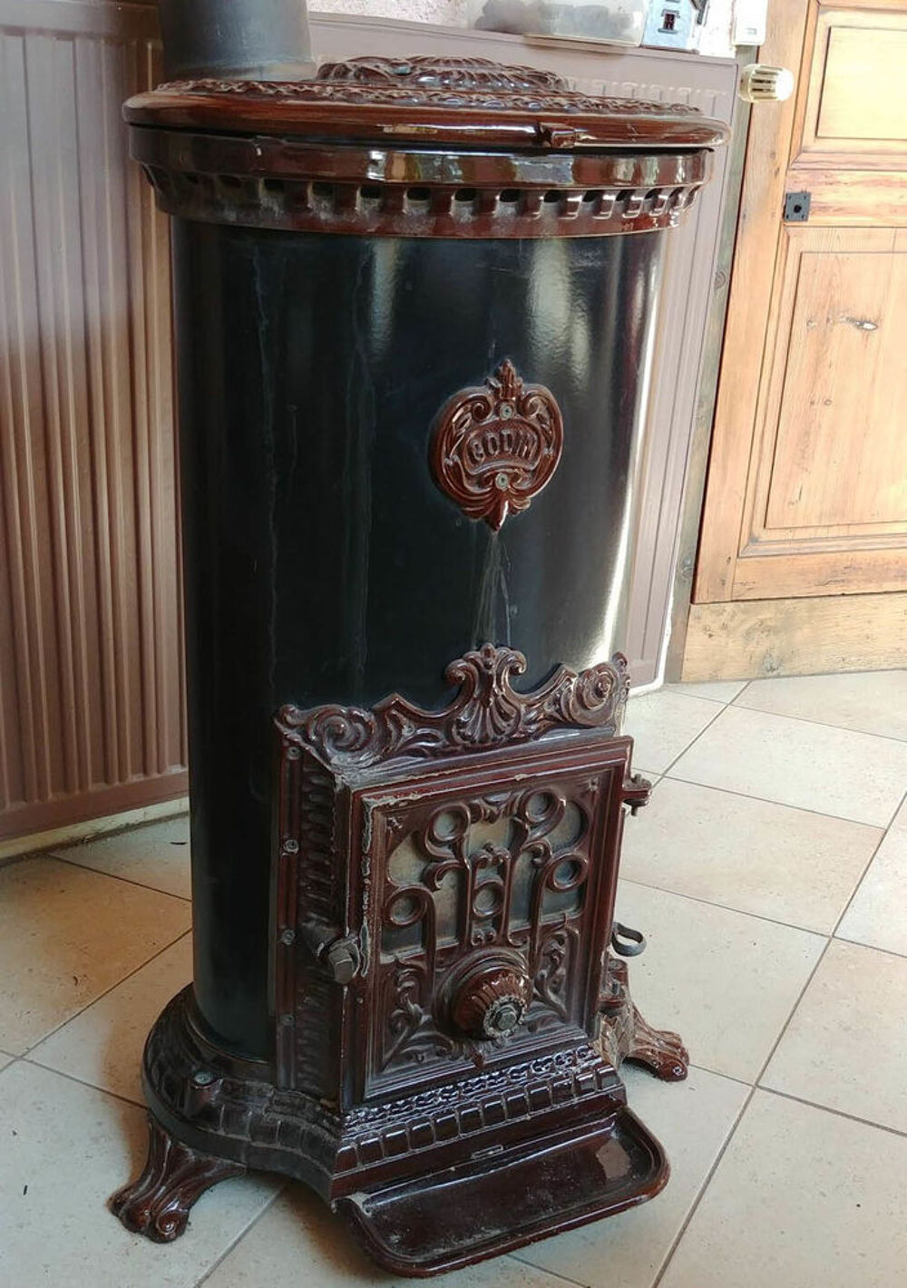 POELE bois GODIN 3727. B&ucirc;ches 50 Bricolage