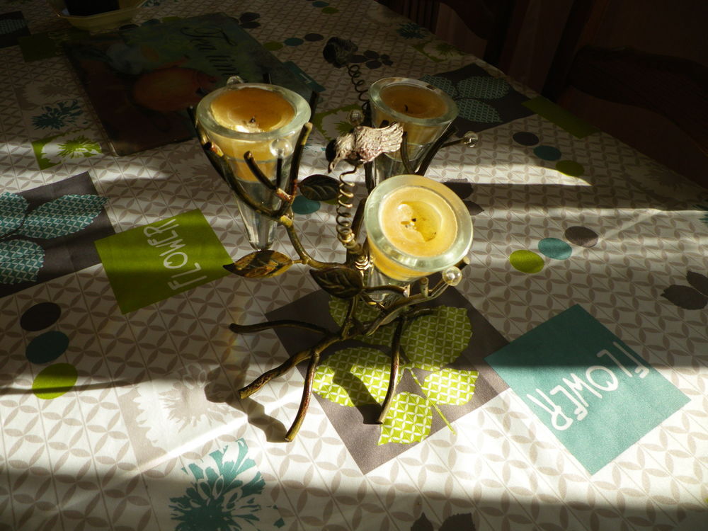 porte bougie Décoration