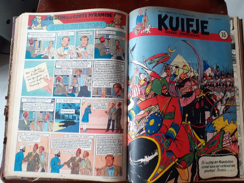 RELIURE JOURNAL DE TINTIN 1950 - TOME II Livres et BD