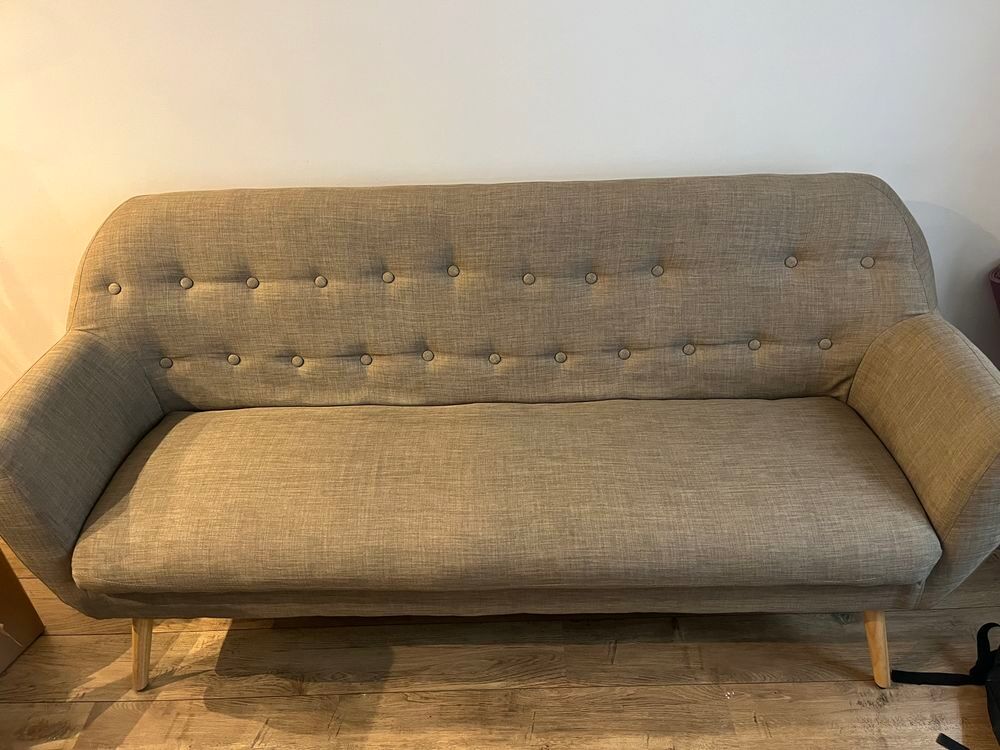 Canap&eacute; en tissu Maisons du Monde Meubles