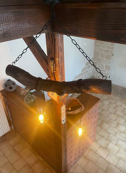 luminaire suspendu en Bois 80 Le Ch�telet (18)