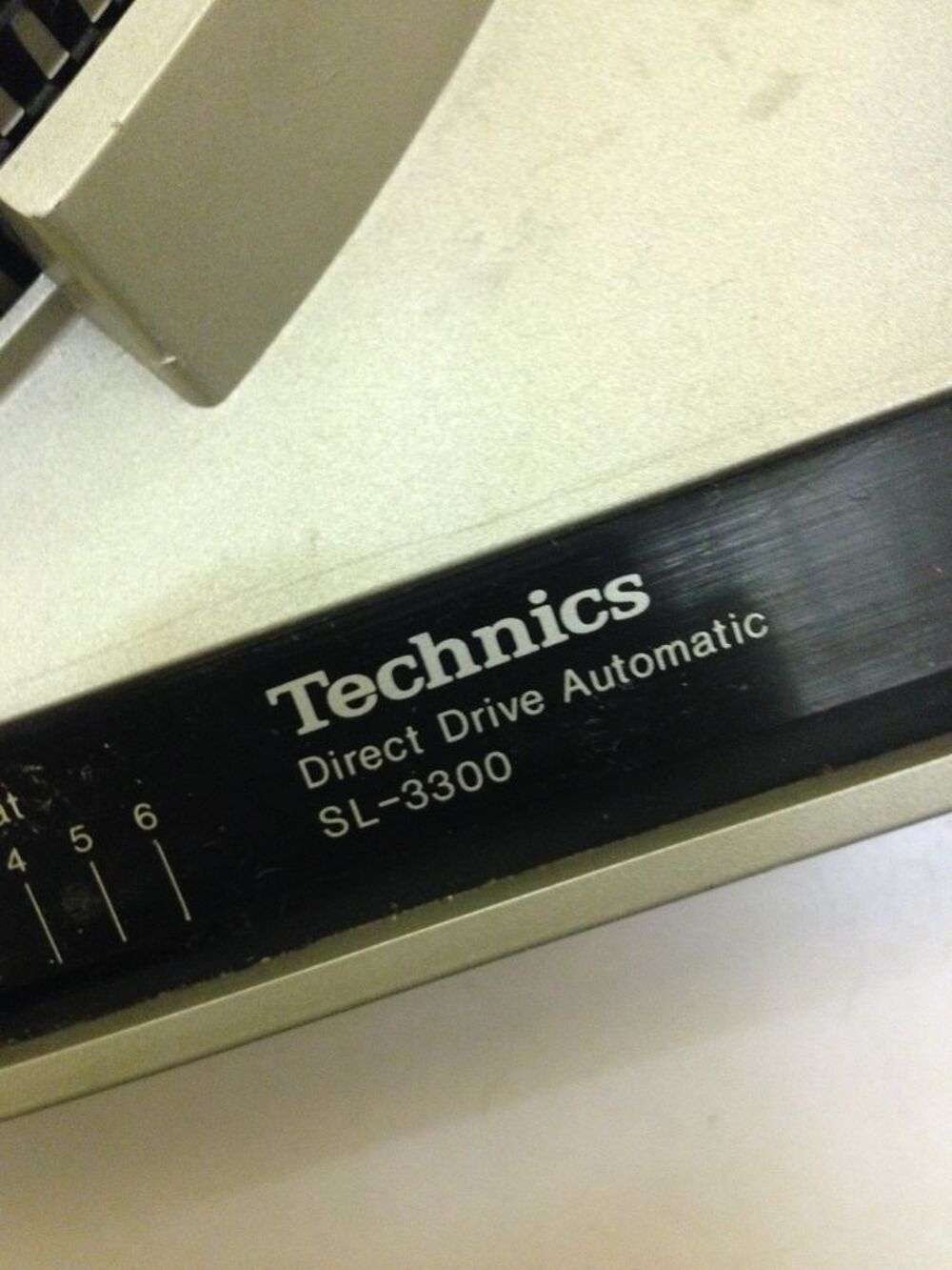 Platine vinyle Technics SL 3300 Audio et hifi