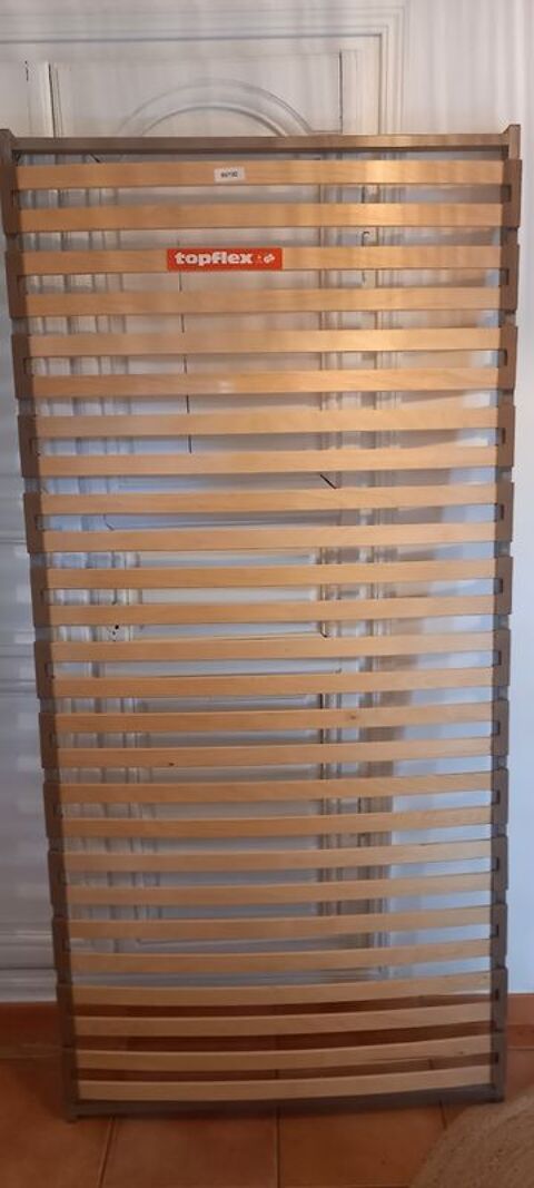 Sommier 1 place Topflex 90 x 190 35 Beauchamp (95)