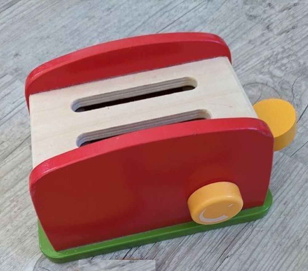 Machine &agrave; expresso et grille pain en bois Jeux / jouets