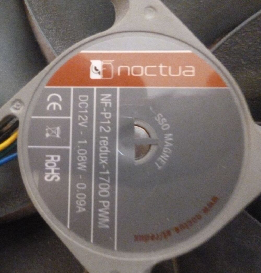 Ventilateurs de processeur Noctua NF-P12 redux-1700 PWM, 
Matériel informatique