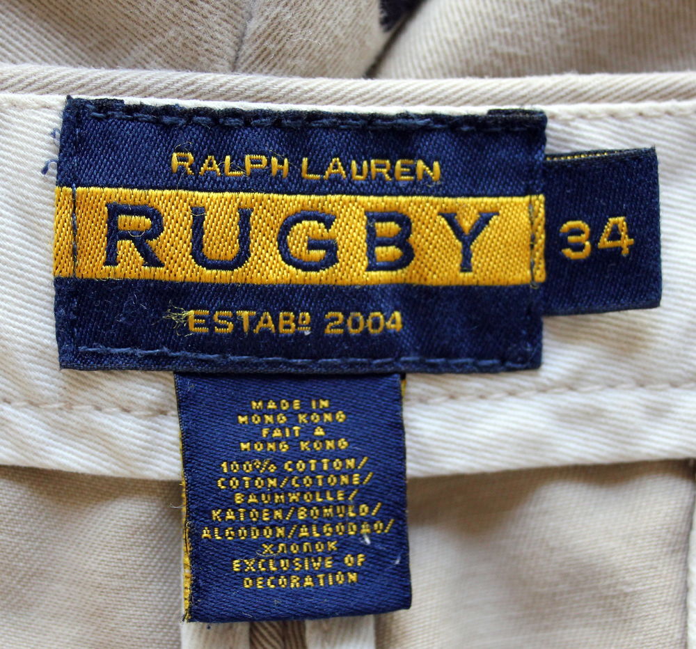 Short beige Rugby RALPH LAUREN T.34 Vêtements