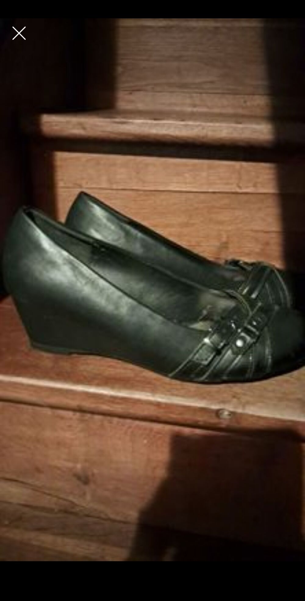 Chaussures femme noir compenser pointure 41 Chaussures