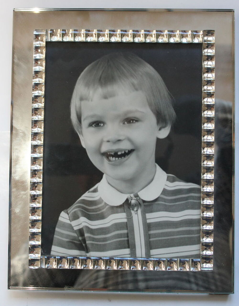 Cadre photo miroir St Gobain vintage
Décoration