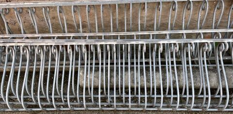 Garde corp en fer forg galvanis 600 Brumath (67)