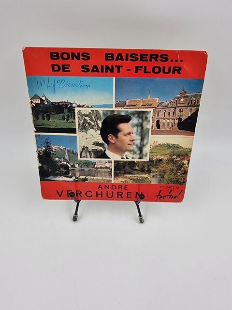 Vinyle 45 tours Andr� Verchuren : Bons Baisers? de Saint... 3 Vulbens (74)