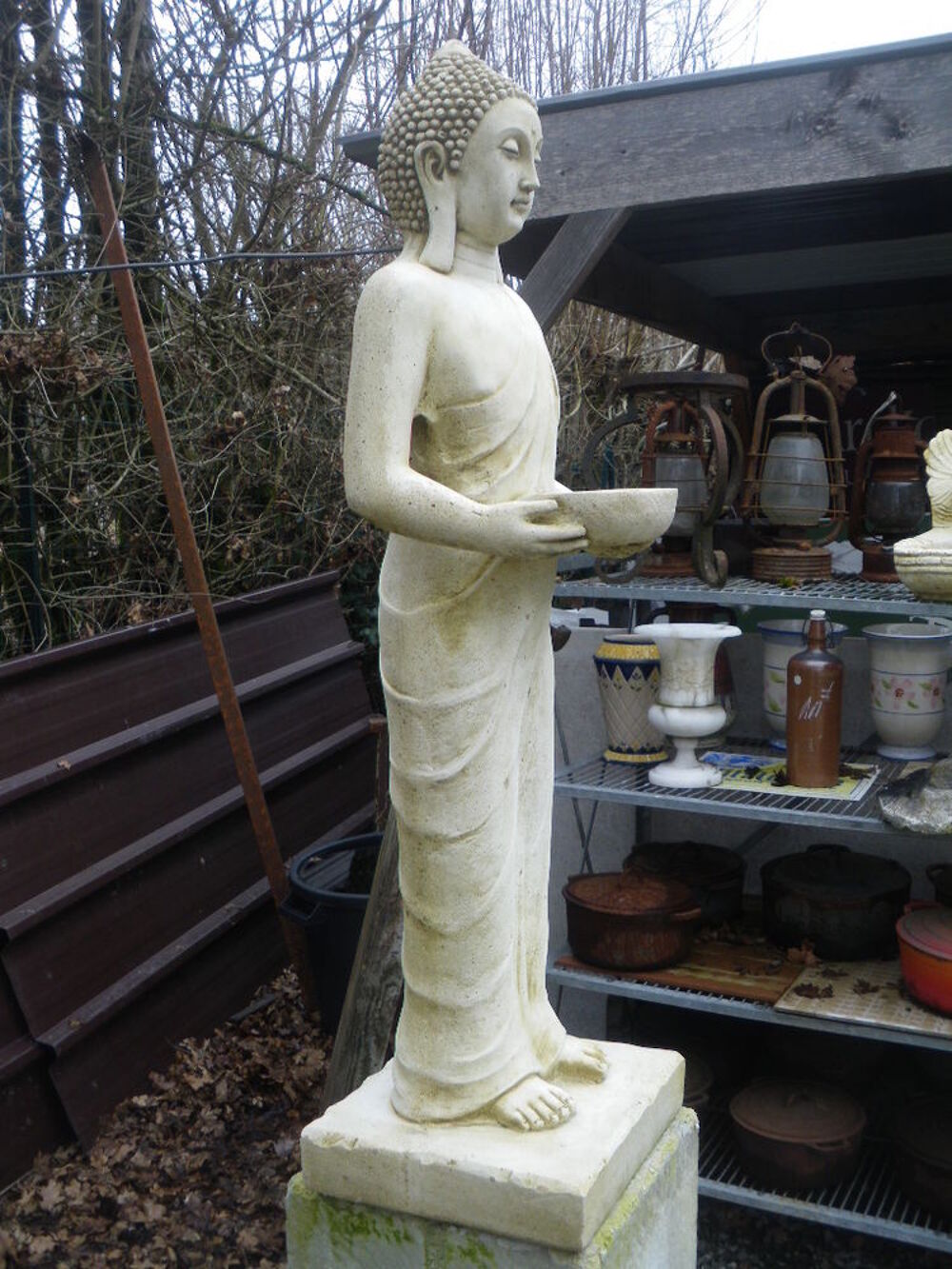 Statue, Bouddha en pierre Décoration