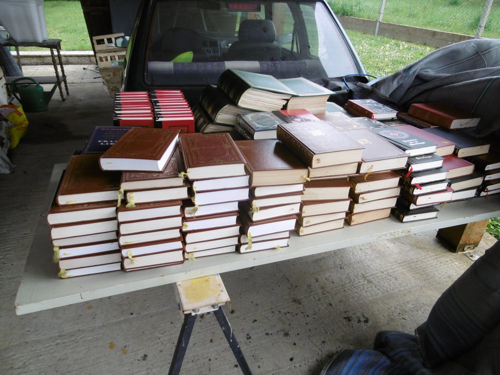 LOT DE 400 LIVRES DIVERS Livres et BD