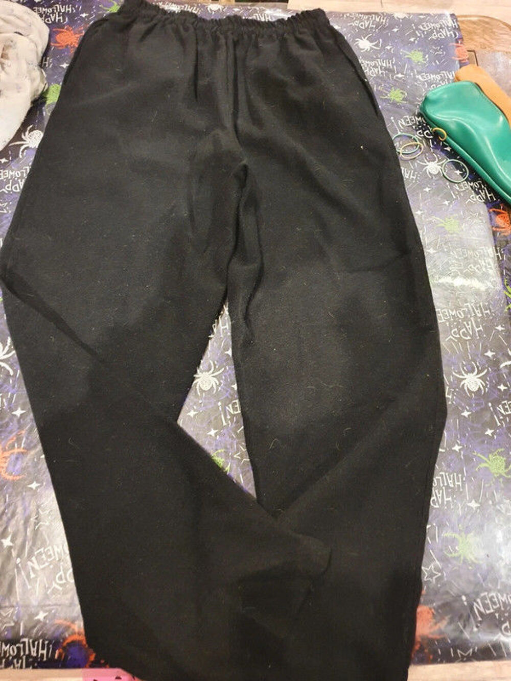 pantalon chaud noir avec poches Vêtements