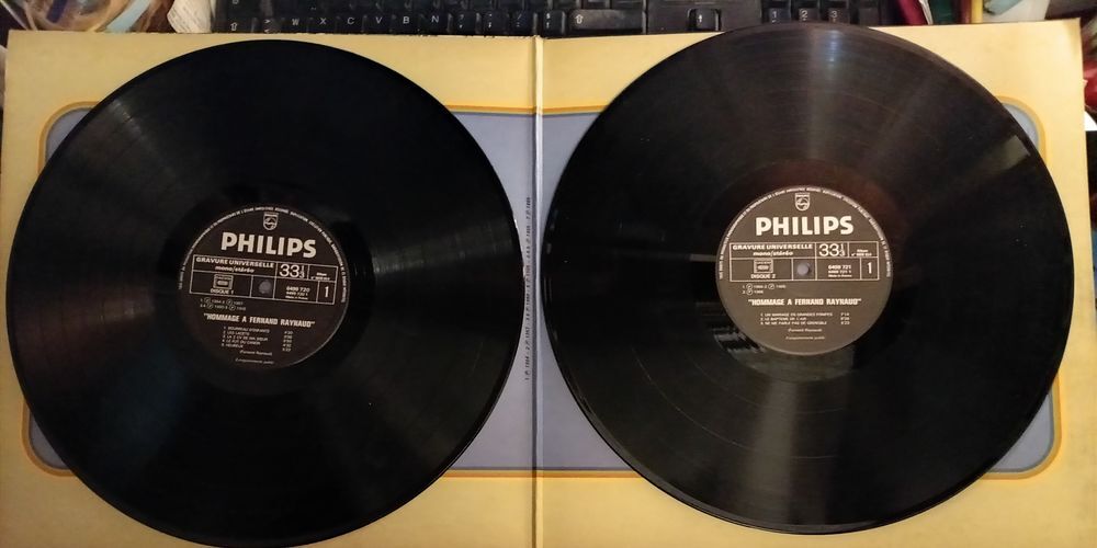  DISQUE VYNIL 33 TOURS DE FERNAND RAYNAUD /DE 1954 A 1965/11 CD et vinyles