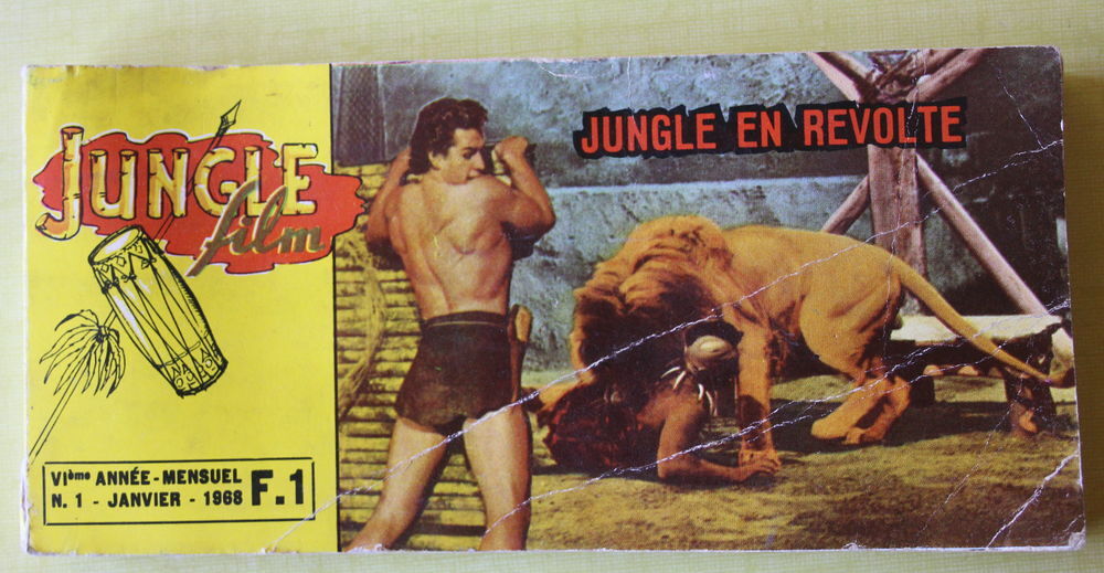 Jungle Jim Tarzan Jungle en r&eacute;volte 1968
roman photo 