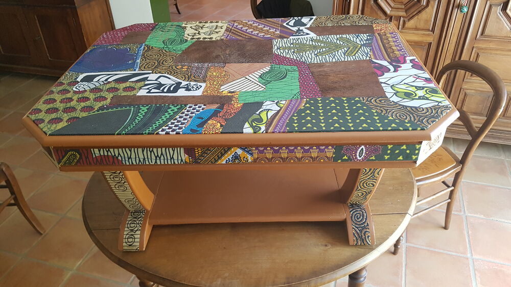 table basse d&eacute;co Afrique Meubles