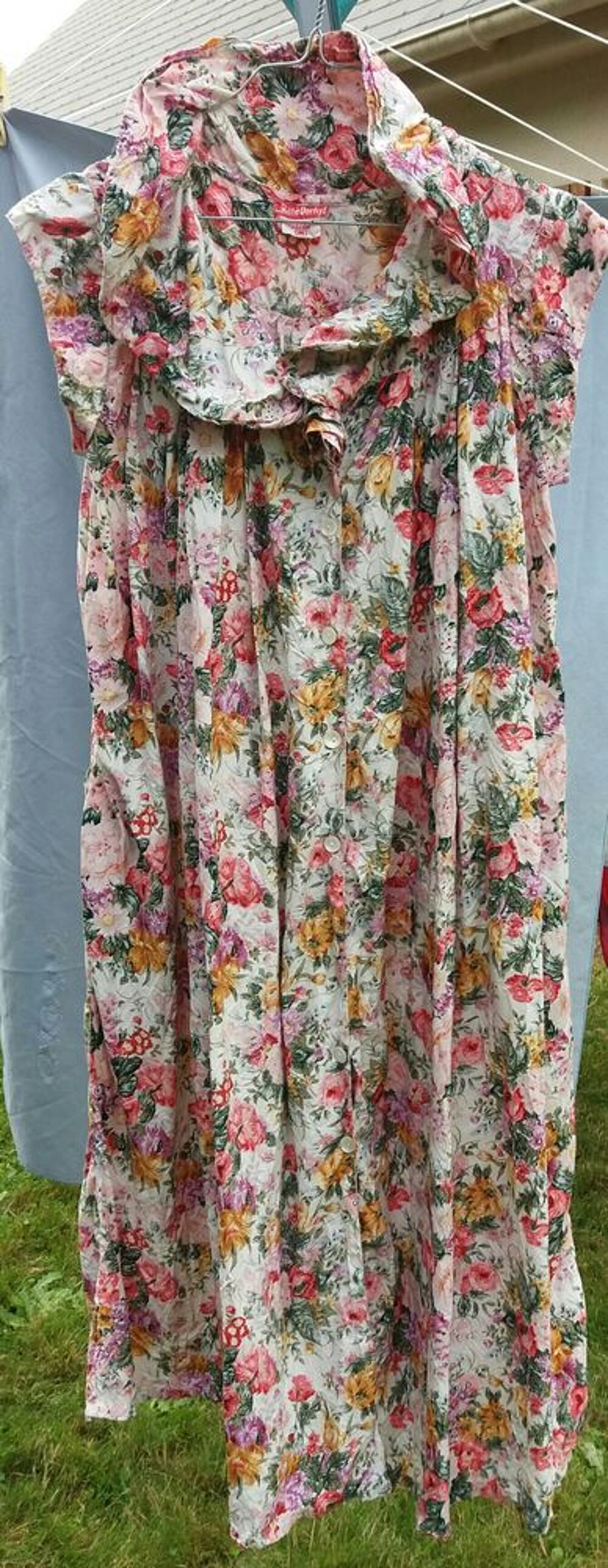Tr&egrave;s belle ROBE mi-longue REN&Eacute; DH&Eacute;RY M/L (40/42) Vêtements