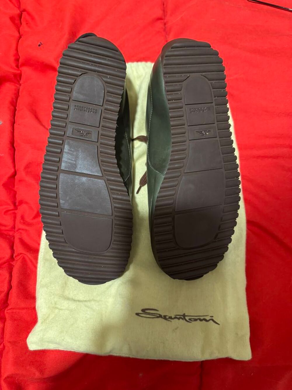 ?? Santoni Luxury Shoes | Grey Leather | Made in Italy | T Chaussures
