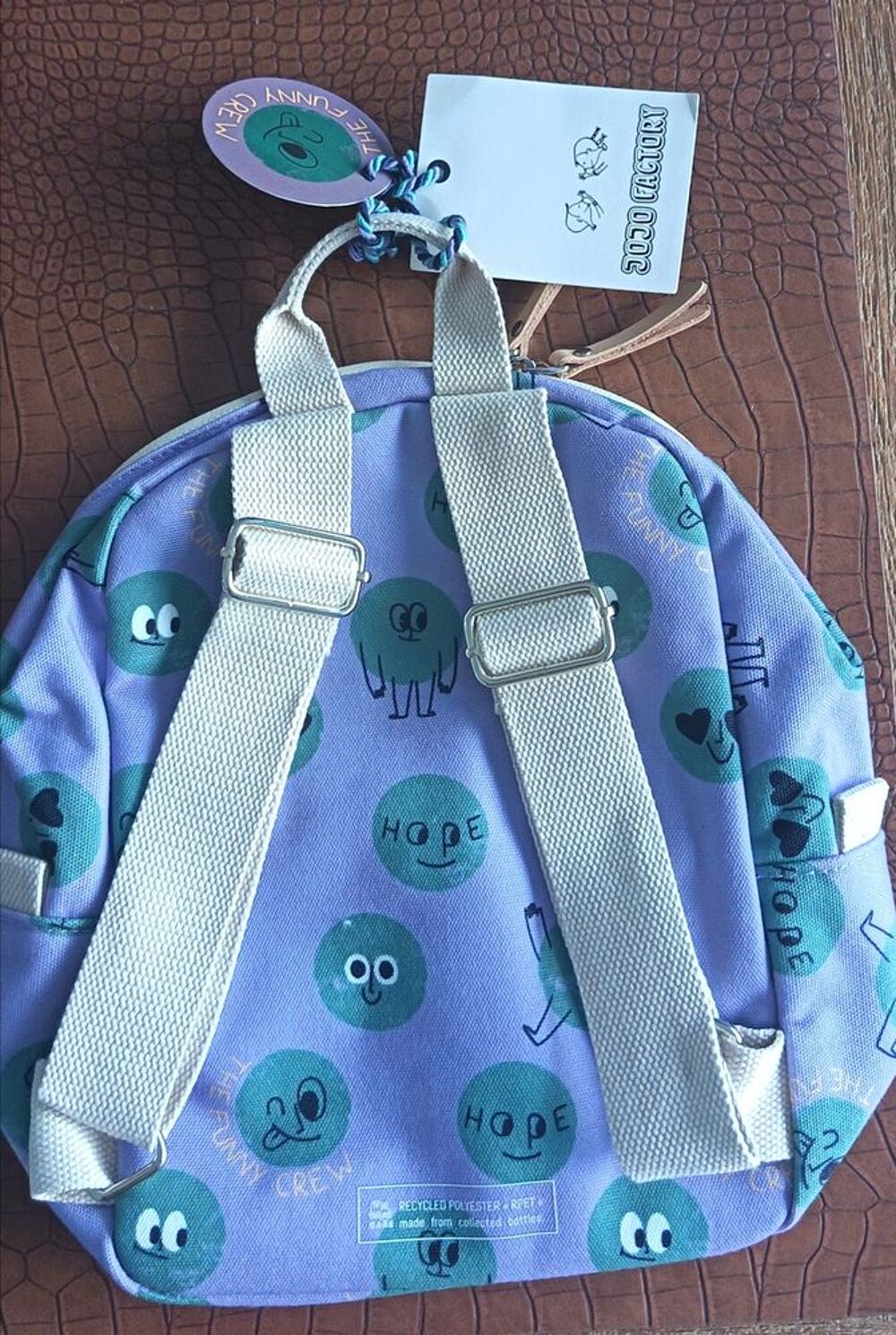 Mini sac &agrave; dos ,tambourine,doudou l'ensemble neuf Maroquinerie
