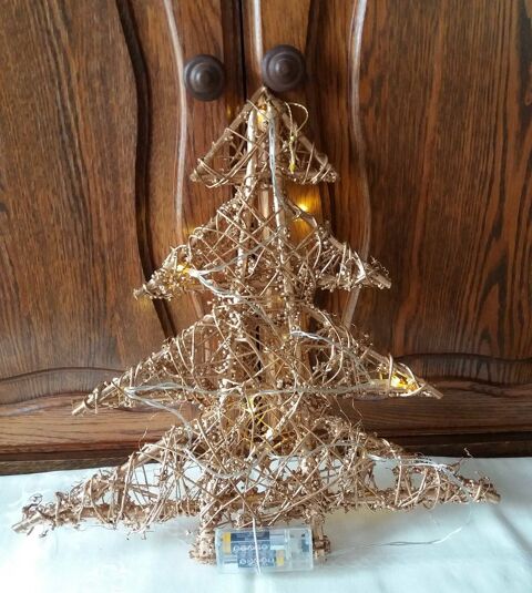 D�corations de No�l en rotin, artisanat fait � la main 2 Reims (51)