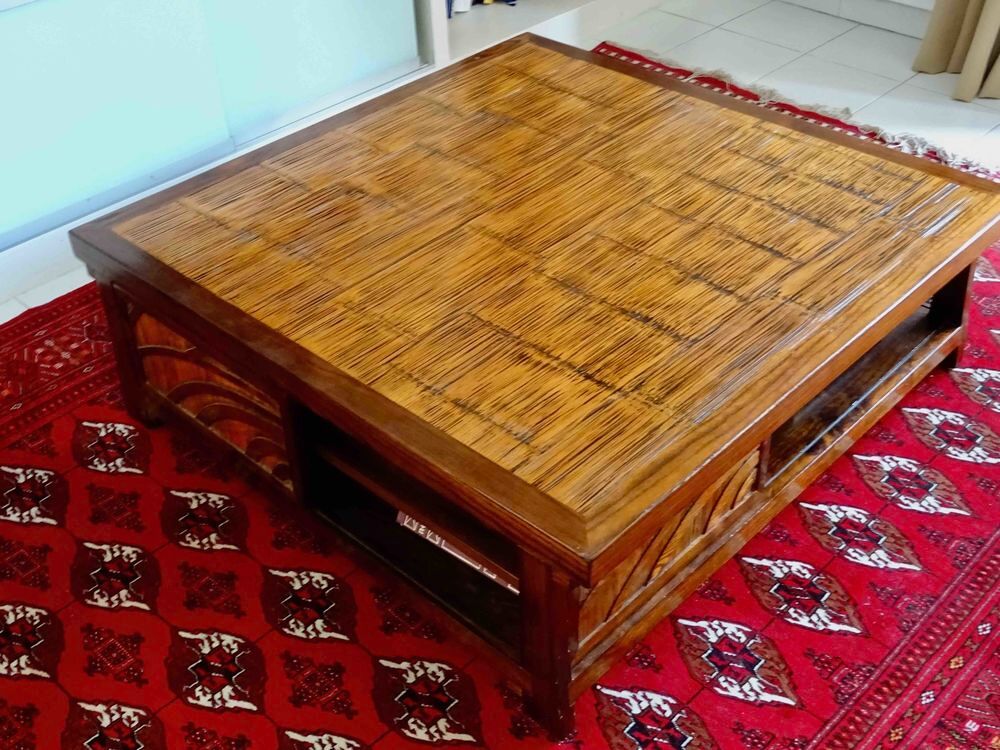 Table basse en bois exotique Meubles