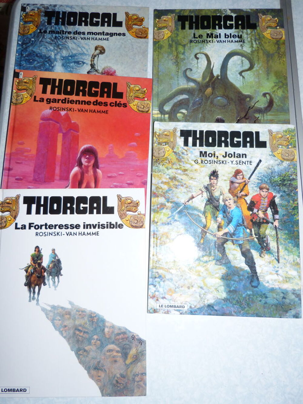 BD - THORGAL - a choisir - LISEZ TOUT LE TEXTE Livres et BD