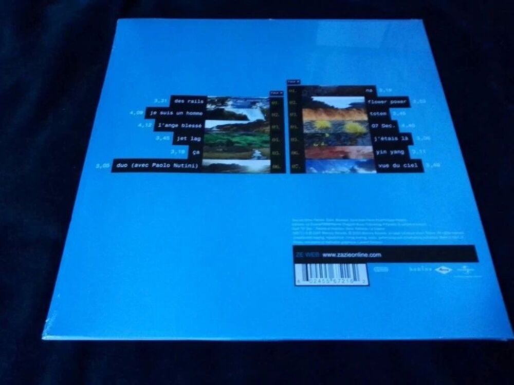 Zazie Rare LP Vinyle 33 Tours "Totem" Neuf Scell&eacute; CD et vinyles