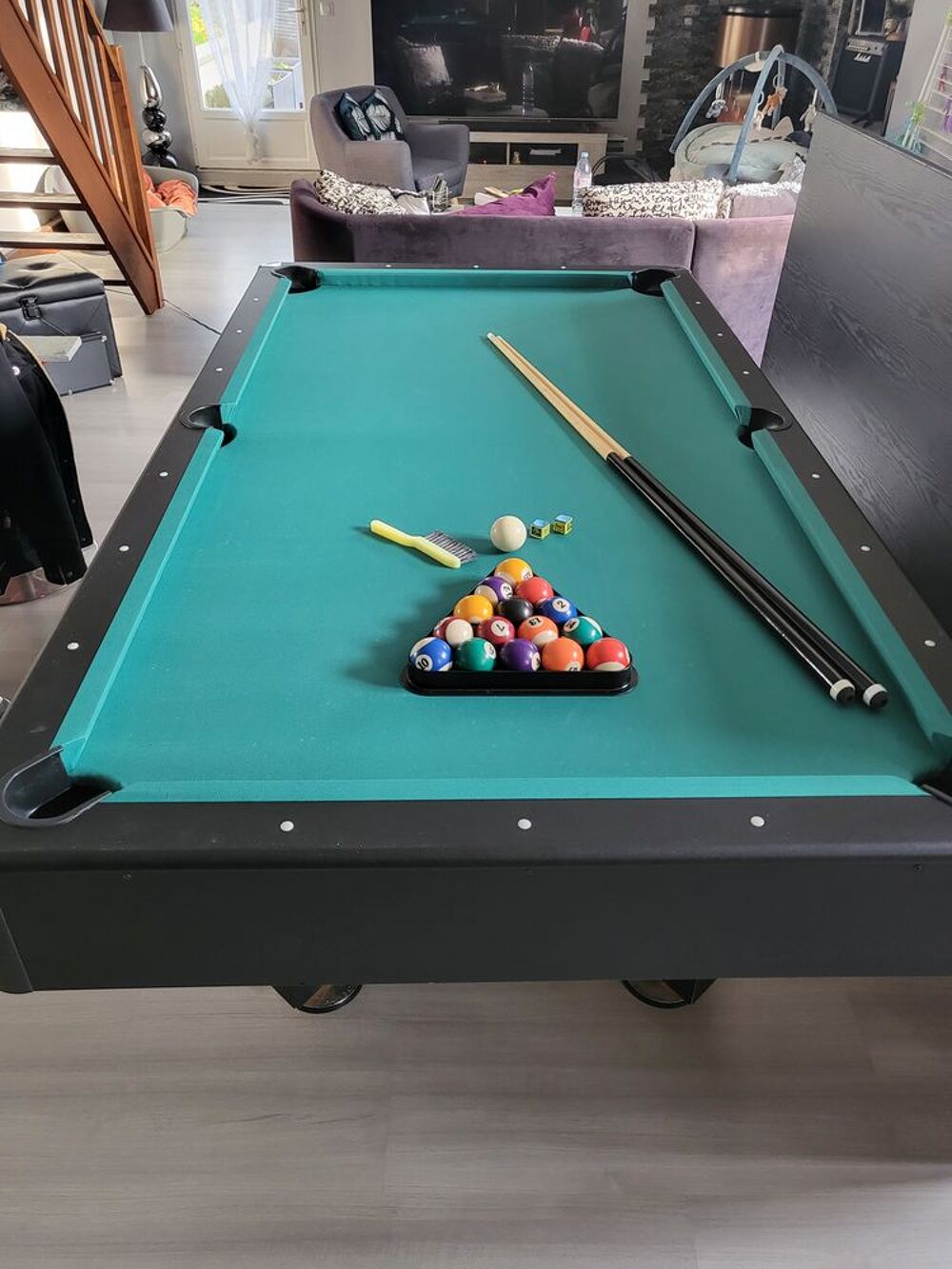 Billard am&eacute;ricain convertible en table Sports