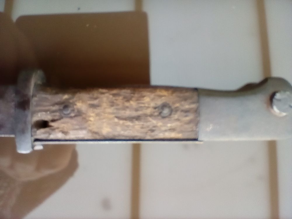 ba&iuml;onnette "Allemande" pour arme du type MAUSER 98K 