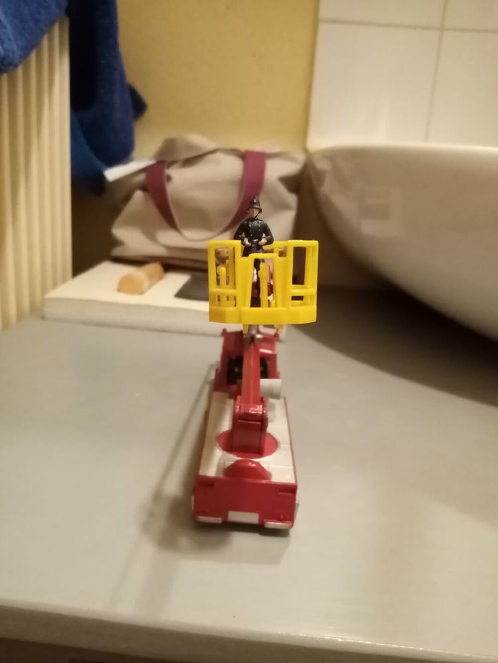 camion de pompiers snorkel corgi toys major made in britain 
