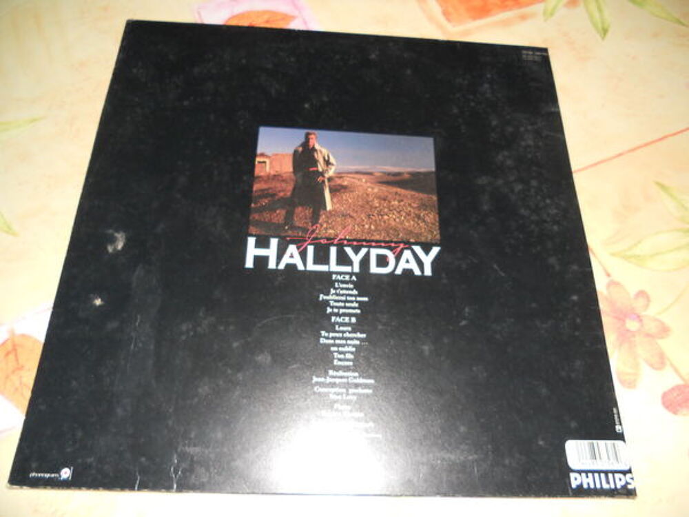 PROPOSE 33 TOURS VINYL JHONNY HALLYDAY CD et vinyles