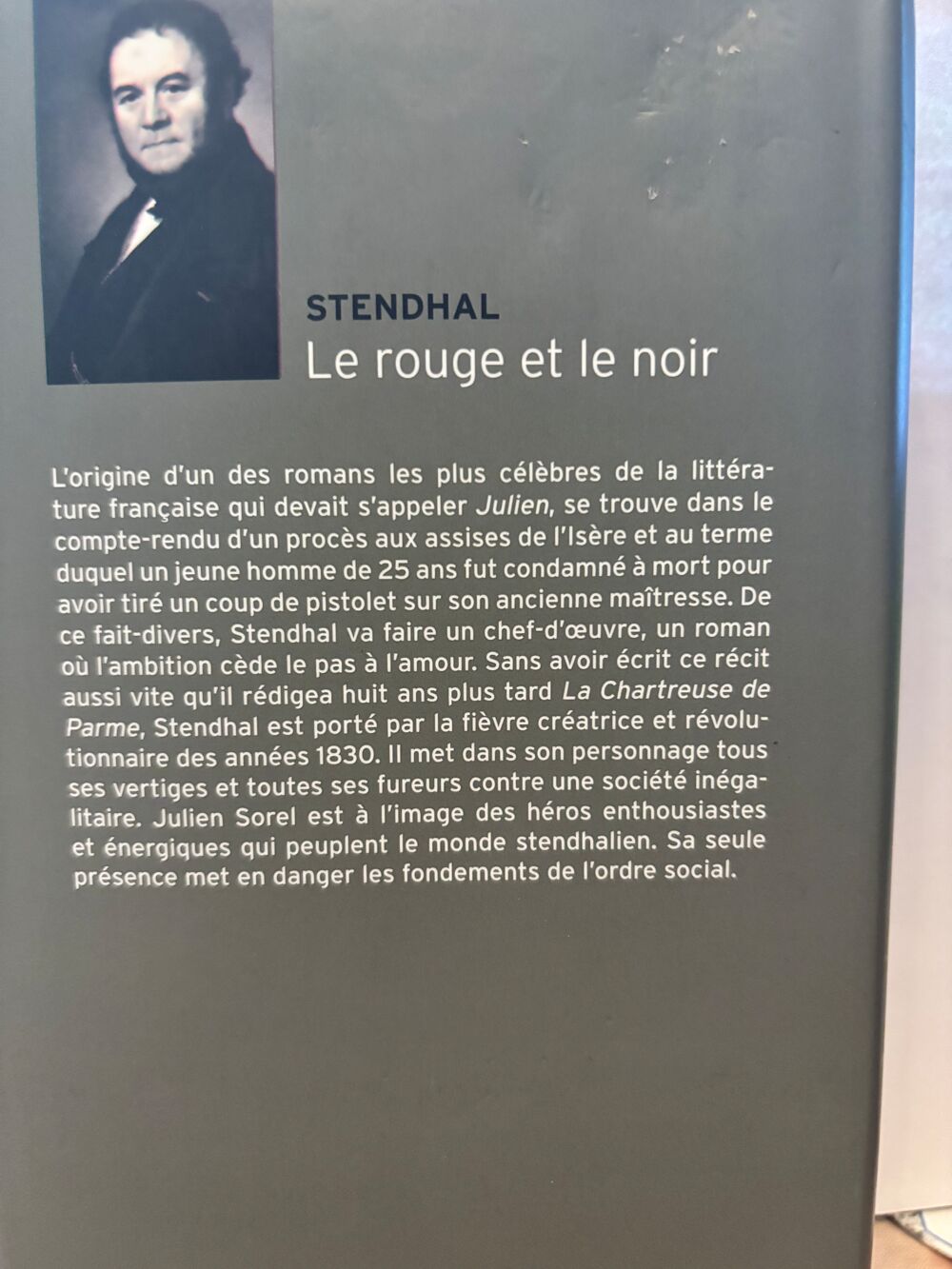 Le Rouge et le Noir STENDHAL
Livres et BD
