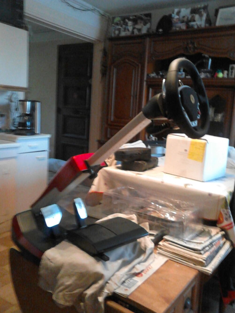 volant sur pied Consoles et jeux vidéos