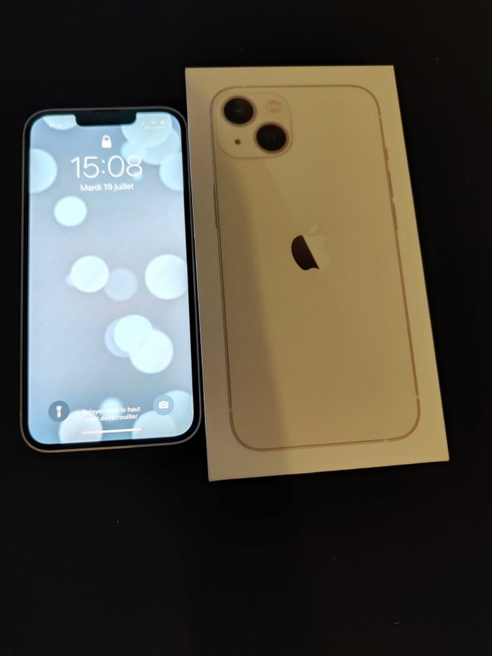 iPhone 13 128GO Blanc Téléphones et tablettes
