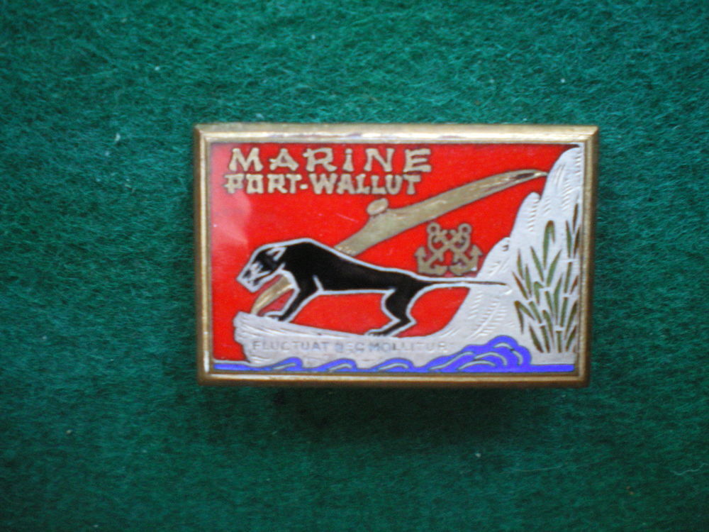 Insigne de Marine - Port Wallut. 